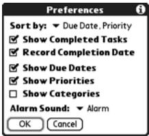 PALM TREO - Customizing Tasks - 1