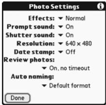 PALM TREO - Saving a Picture as Wallpaper - 1