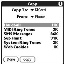 PALM TREO - Note: - 1