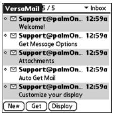 PALM TREO - Replying to or Forwarding Messages - 1