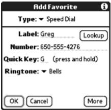 PALM TREO - Assigning a Caller ID Ringtone - 1