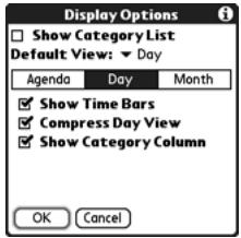 PALM TREO - Customizing Display Options for Your Calendar - 2