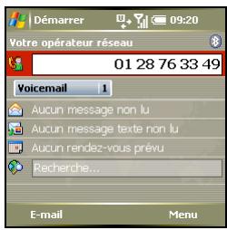 PALM TREO 750 - Premier appel - 4
