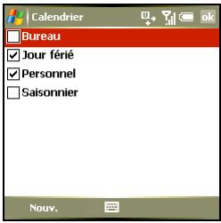 PALM TREO 750 - Organisation de votre planning - 1
