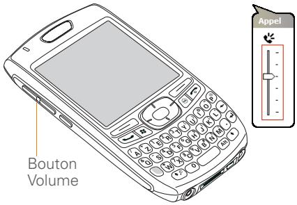 PALM TREO 750 - Réglage du volume - 1
