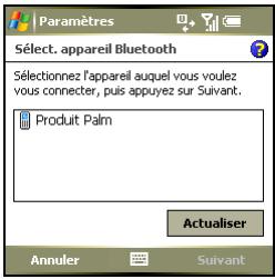 PALM TREO 750 - Connexion à des produits mains libres bluetooth® - 3