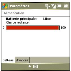 PALM TREO 750 - Optimisation des paramètres d'alimentation - 1