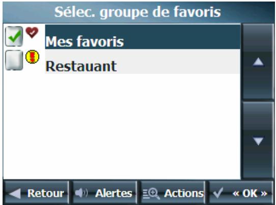 DANEW DESTINATOR - Navigation vers un emplacement favori - 2