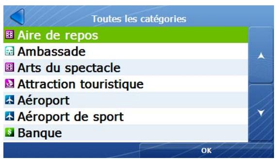 DANEW DESTINATOR V8 - Navigation sur la liste de PDI - 2