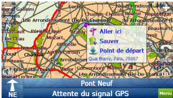 DANEW DESTINATOR V8 - Navigation à l'aide de la carte - 1