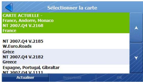 DANEW DESTINATOR V8 - Sélection de la carte - 3