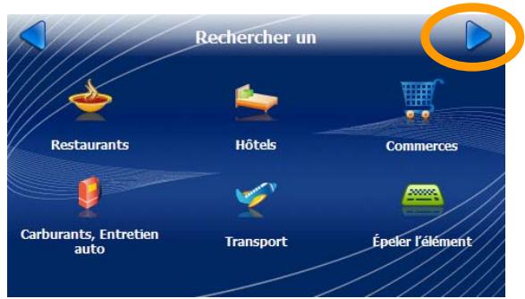 DANEW DESTINATOR V8 - Navigation sur la liste de PDI - 1