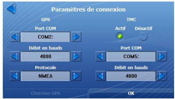 DANEW DESTINATOR V8 - Activation/désactivation des messages relatifs au trafic - 4