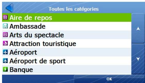 DANEW DESTINATOR V8 - Navigation sur la liste de PDI - 3