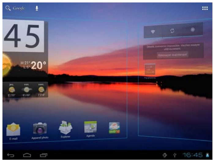 DANEW GEODROID-A5 - Utilisation de l'interface « android - 1