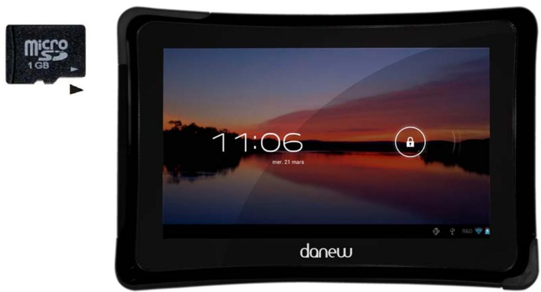 DANEW GEODROID-A5 - Carte mémoire - 1