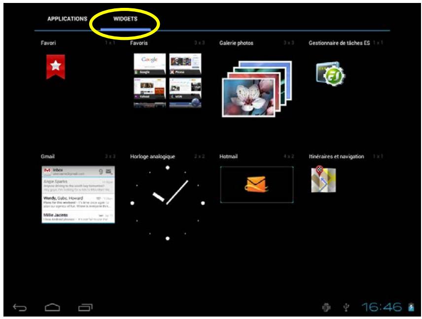 DANEW GEODROID-A5 - Utilisation de l'interface « android - 3