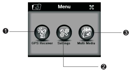 DANEW GS 140 - Menu principal - 2