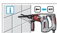 KRESS MARTEAU PERFORATEUR BURINEUR - Perçage dans du carrelage - 1