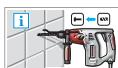 KRESS MARTEAU PERFORATEUR BURINEUR - Taladrar azulejos - 1