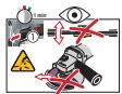 KRESS MEULEUSE ANGULAIRE - Sicherheitshinweise zum Schleifen, Sandpapierschleifen, Arbeiten mit Drahtbürsten und Trennschleifen - 5
