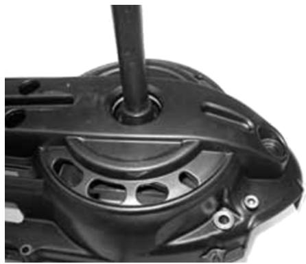 MALAGUTI 500 CC 4T - EURO 3 - Dépose du roulement support arbre poulie entrainée - 1