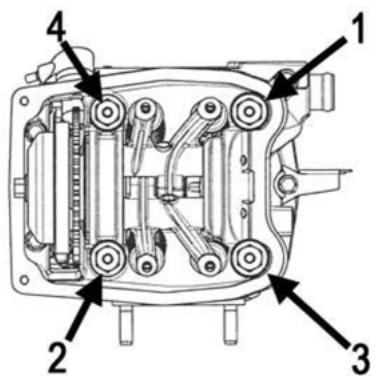 MALAGUTI 500 CC 4T - EURO 3 - Montage culasse et composants de la distribution - 4