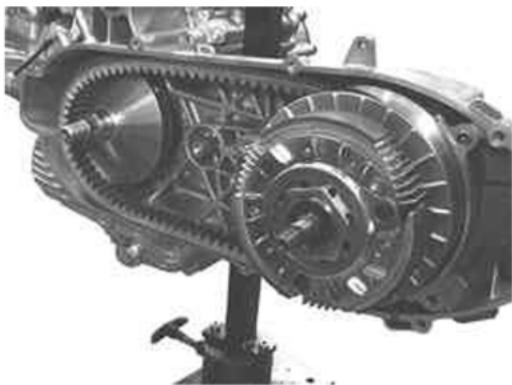 MALAGUTI 500 CC 4T - EURO 3 - Montage poulie entrainée - 1