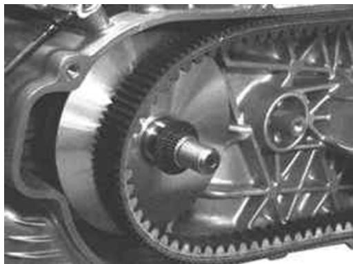 MALAGUTI 500 CC 4T - EURO 3 - Montage poulie motrice - 6