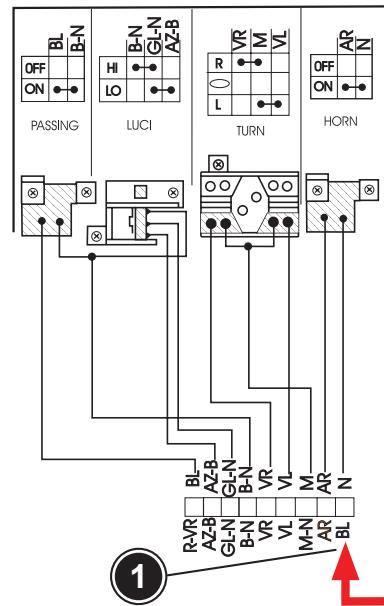 MALAGUTI SPIDER MAX RS 500 - Avertisseur - 6