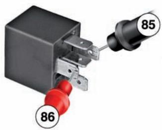 MALAGUTI SPIDER MAX RS 500 - Relais charges injection (douille Rouge) - 6