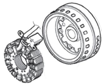 MALAGUTI SPIDER MAX RS 500 - EMPLACEMENT COMPOSANTS ÉLECTRIQUES - 3