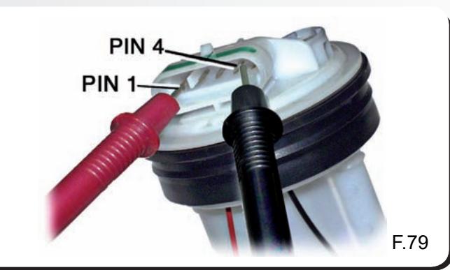 MALAGUTI SPIDER MAX RS 500 - CONTRÔLE DE L'ABSORPTION ÉLECTRIQUE DE LA POMPE - 5