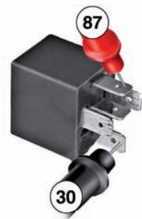 MALAGUTI SPIDER MAX RS 500 - Relais charges injection (douille Rouge) - 8