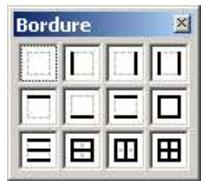 OPEN OFFICE 1.1 - Options de contour et de fond des cellules - 1