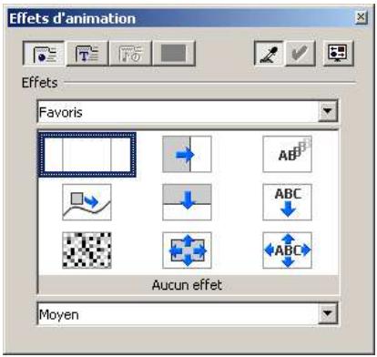 OPEN OFFICE 1.1 - Les effets d' apparition et disparition - 1