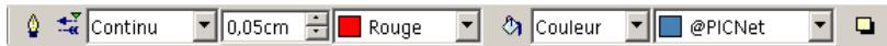 OPEN OFFICE 1.1 - La barre des objets - 1