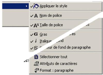 OPEN OFFICE 1.1 - En utilisant la commande Boutons visibles - 1