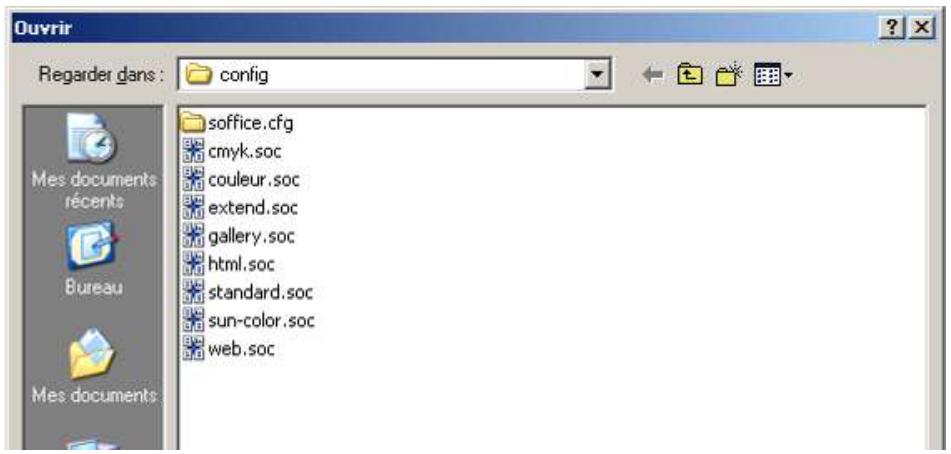 OPEN OFFICE 1.1 - L'onglet Transparency - 3