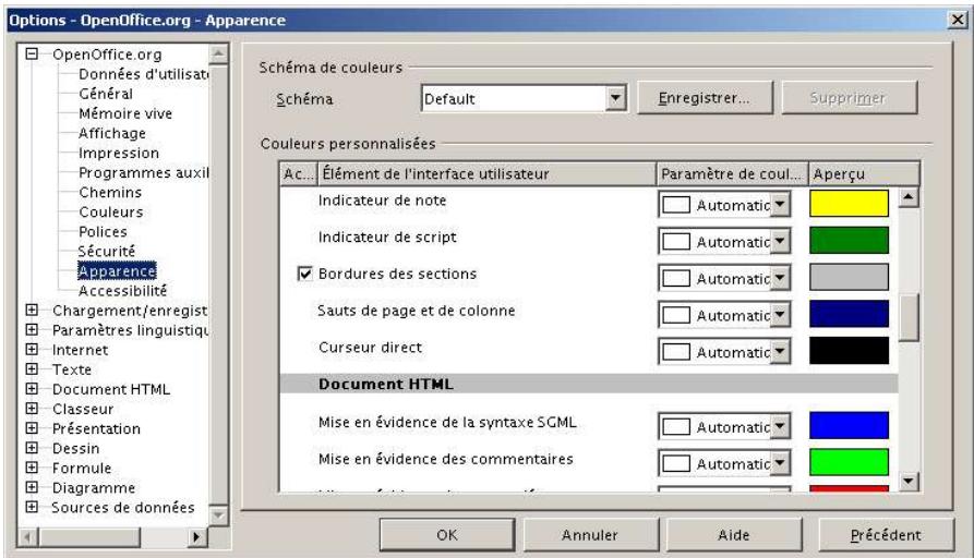 OPEN OFFICE 1.1 - Appearance - 1