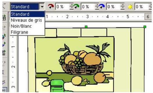 OPEN OFFICE 1.1 - Créer un filigrane sur une page - 1