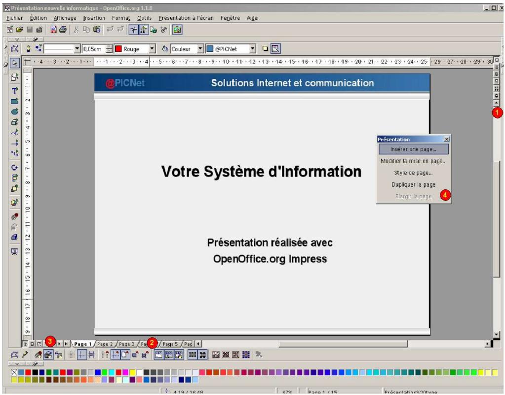 OPEN OFFICE 1.1 - L'interface - 1
