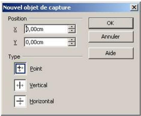 OPEN OFFICE 1.1 - Inséorer des lignes de capture - 1