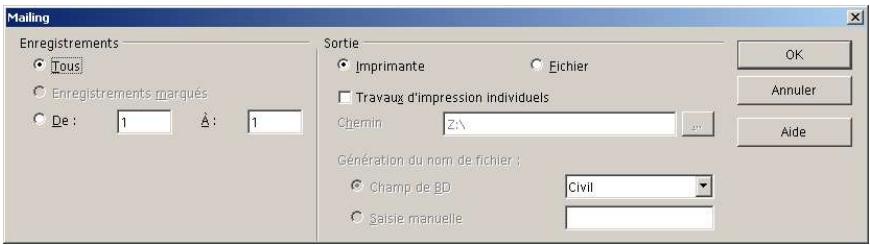 OPEN OFFICE 1.1 - La barre d'outils de bases de données - 3