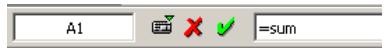 OPEN OFFICE 1.1 - Barre de calcul - 1