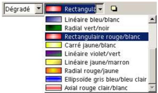 OPEN OFFICE 1.1 - Couleurs et motifs - 1