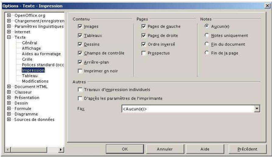 OPEN OFFICE 1.1 - Impression - 1