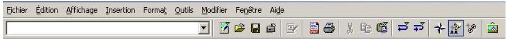 OPEN OFFICE 1.1 - Les barres génériques - 1