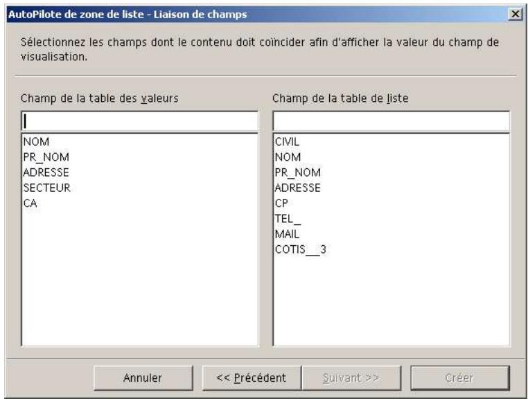 OPEN OFFICE 1.1 - Les champs de contrôle - 10