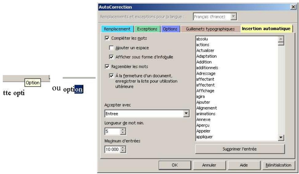 OPEN OFFICE 1.1 - Saisie de texte et AutoCorrection - 2